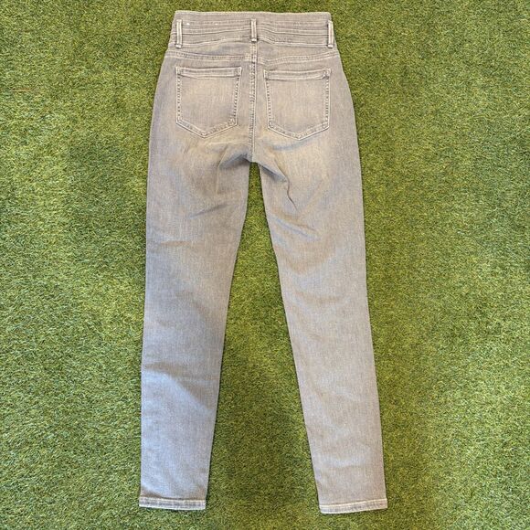Ann Taylor Pants Women’s 2 High Rise The Skinny In Curvy Gray Wash - Picture 9 of 9